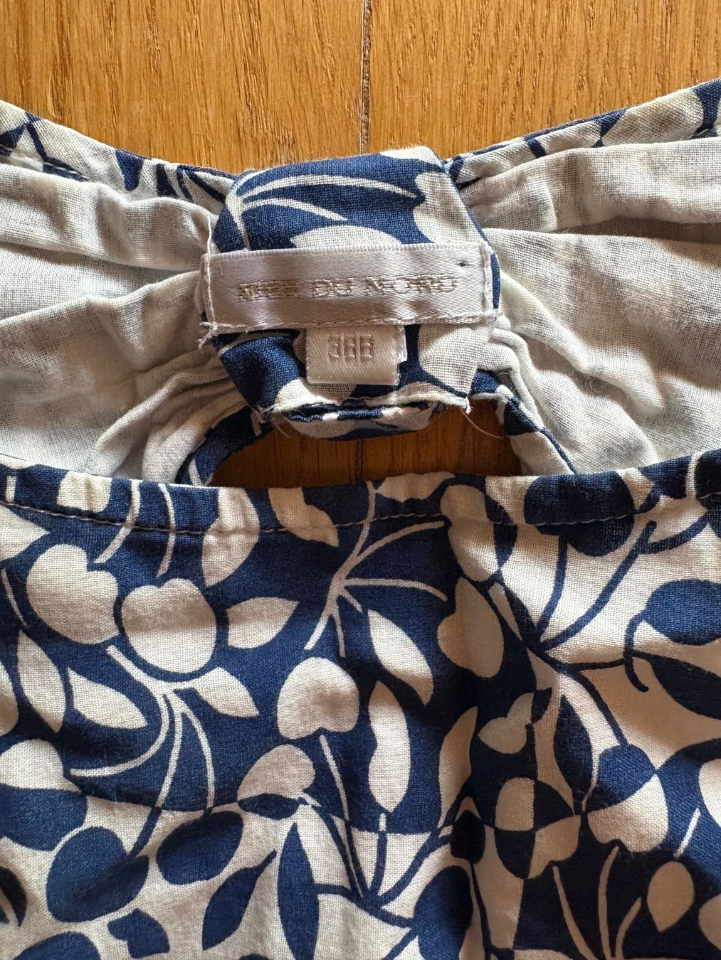 Kleider: Sommerkleid Blau Weiss Baumwolle 38 – Gebraucht aus Zürich von BeLene 1