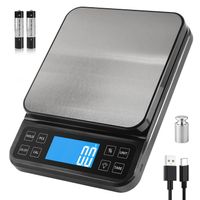 0.1g/5kg Große Digitale Küchenwaage mit% Prozentfunktion
