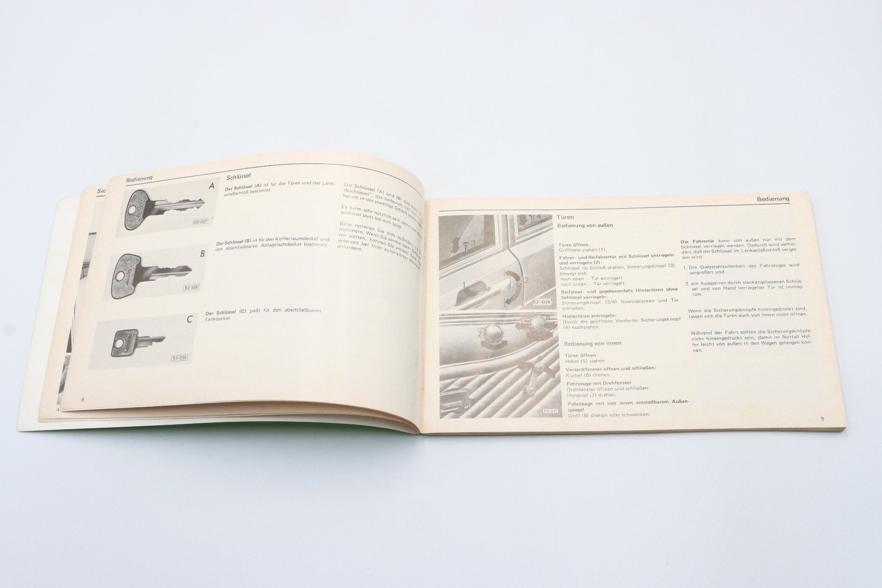 Audi Documenti: Audi 80 1976 Betriebsanleitung – Usato da Bühl b.Aarberg venduto da Collectorpassions 4