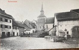 Zurzach AG Kaiserstuhl Ortsansicht Nr.10960a , ca.1940