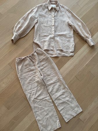 Zara Leinen-Set Damen Gr. S,  Sommer!