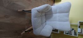 Gemütlicher Sessel mit Teddyfell - Ideal für den Winter!