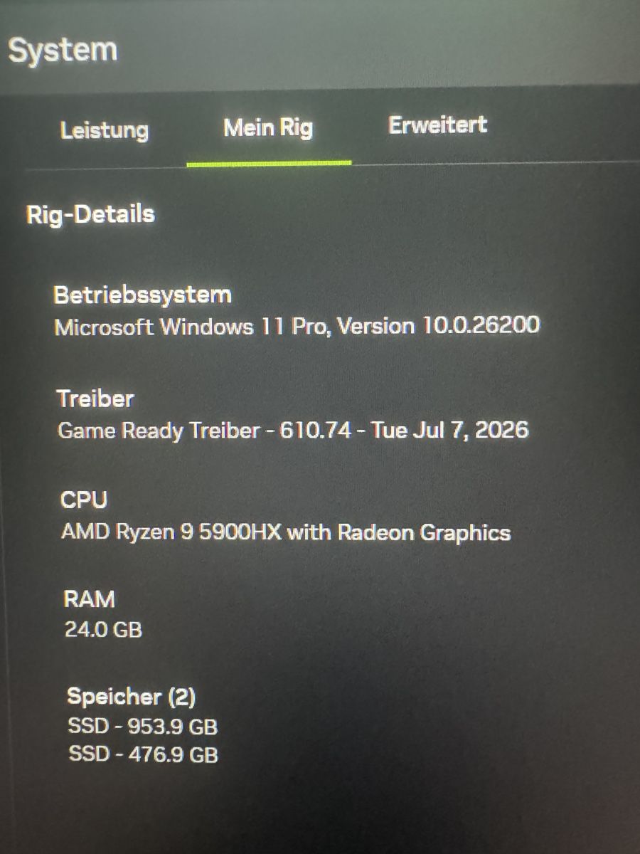 Asus Notebook: ROG Strix Laptop AMD Ryzen 9 RTX 3070 gebraucht – Usato da Zürich venduto da Ladd 7