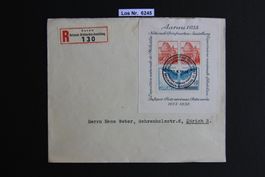 CH Brief mit Sonderstempel 1938                     Los 6245