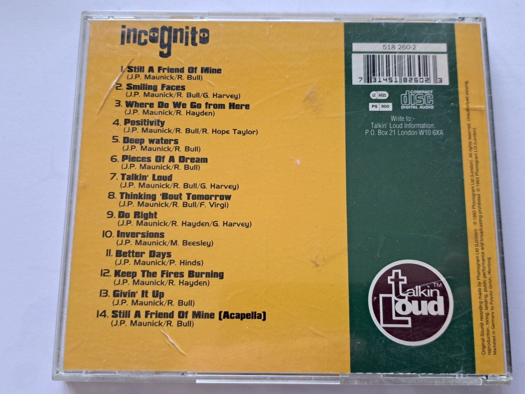 CD: Cd Incognito - Positivity – Usato da Pully venduto da bro_n52j 1