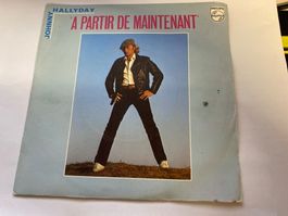 Vinyle Johnny Hallyday "A partir de maintenant"