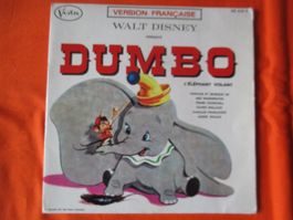 Single Dumbo, Walt Disney 1970, französisch