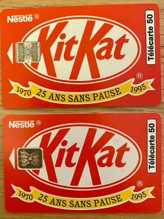 Telefon- & Taxkarten: Carte téléphonique française KitKat – Gebraucht aus Lausanne von davzic