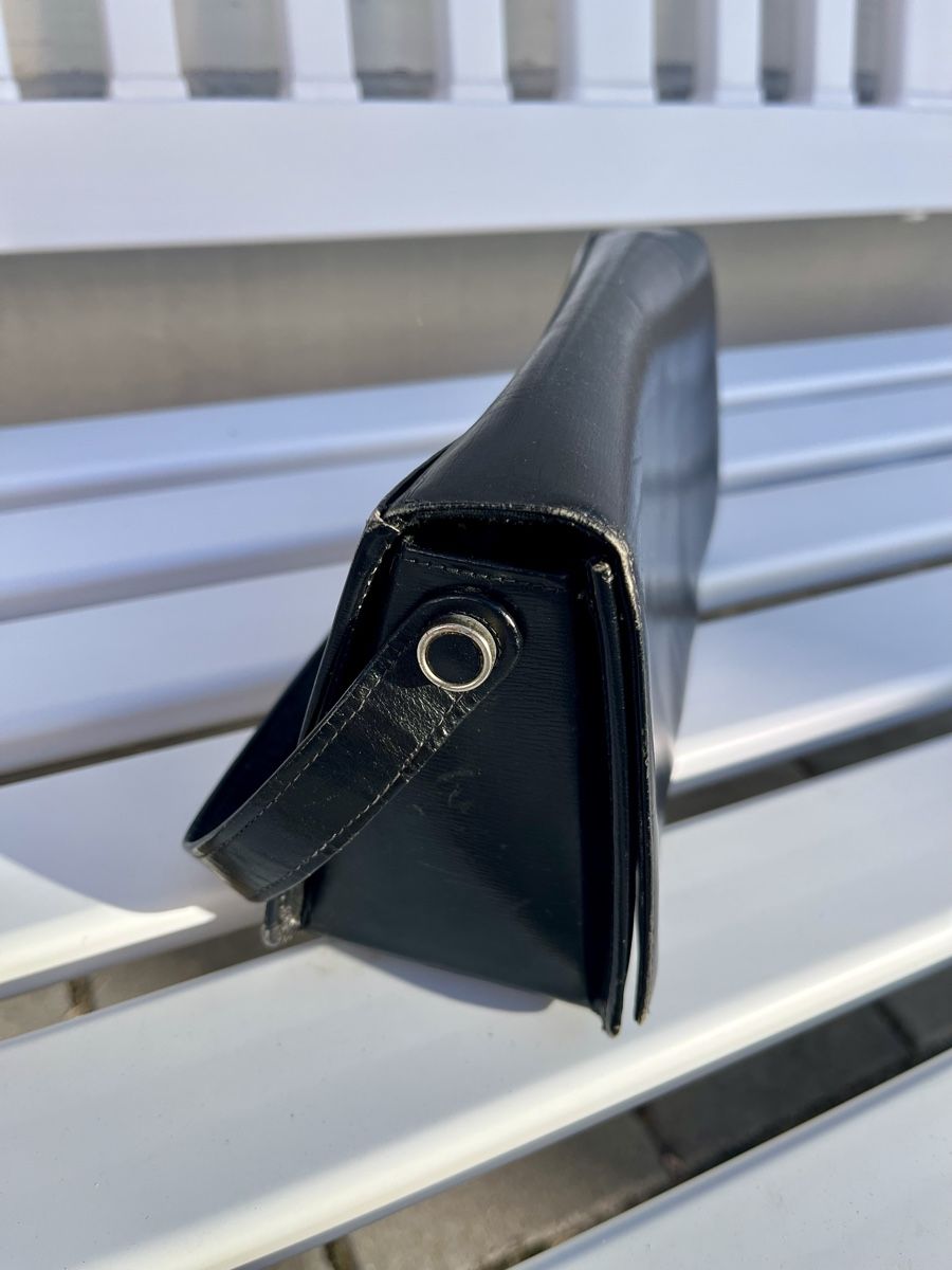 Borse da donna: Retro Handtasche Leder schwarz – Usato da Rhäzüns venduto da duudii 1