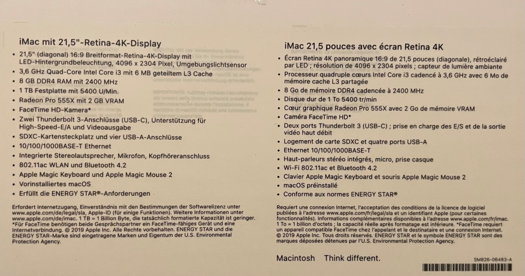 Apple PC: I Mac 2019 – Usato da Scuol venduto da painkiller01 1