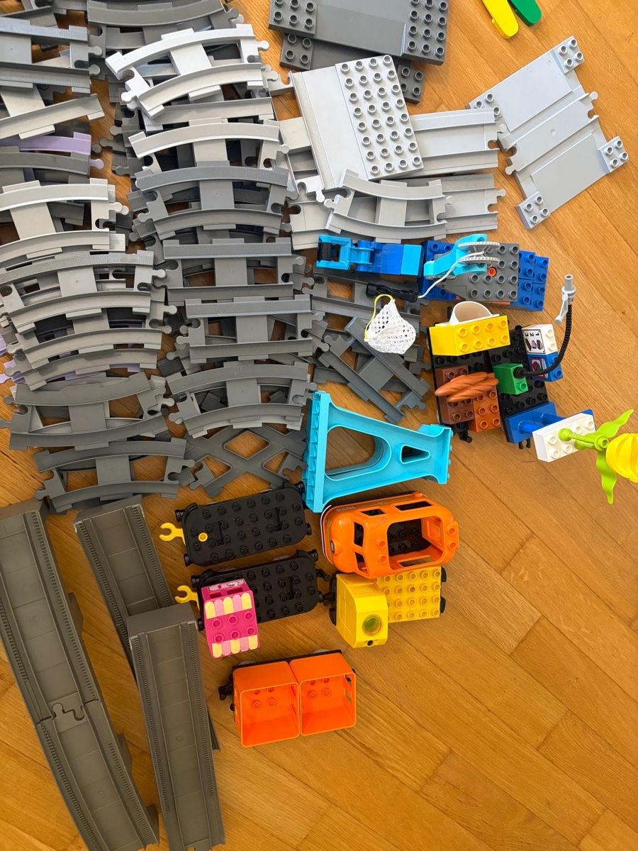 Lego Giocattoli: Lego Duplo riesen Eisenbahn Set - – Usato da Münchenstein venduto da sommerverkauf12 2