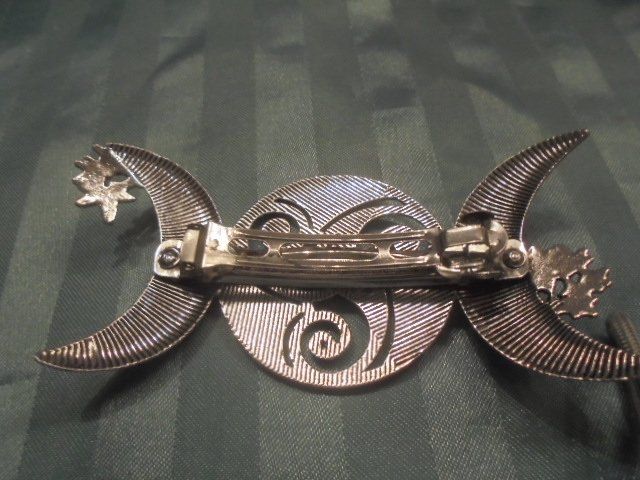 Accessori per capelli: Haarspange  mit Mond und Sternen – Nuovo (secondo la descrizione) da Hinwil venduto da Glasperlen 2