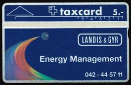 Taxcard 106D_18553 L&G Energy Management ungebraucht