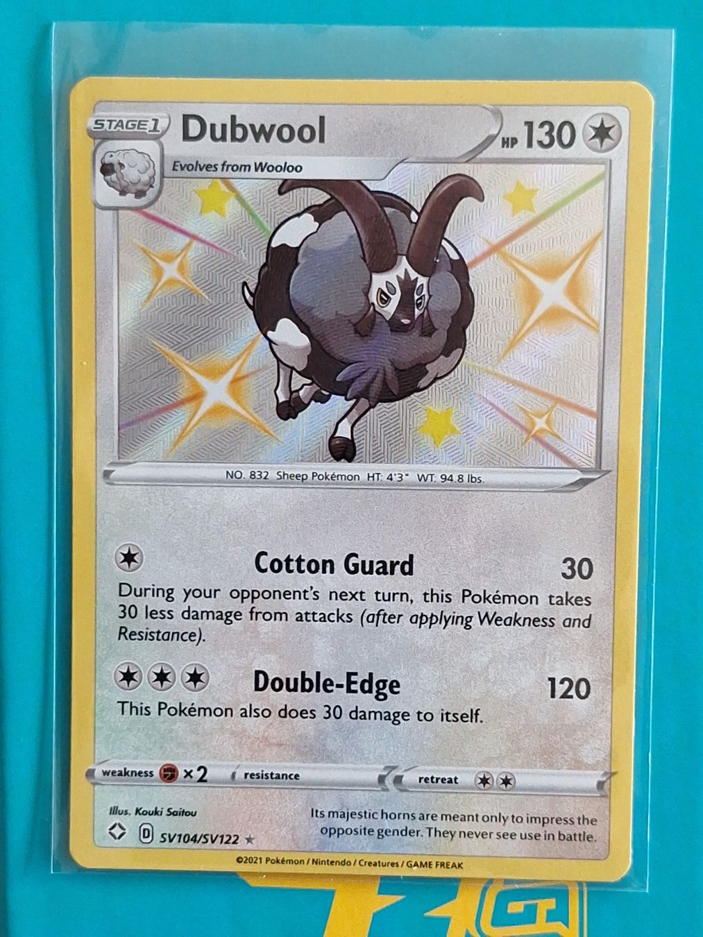 Pokémon Carte collezionabili: Shiny Dubwool - Shining Fates – Usato da Altstätten SG venduto da GGsGameshop