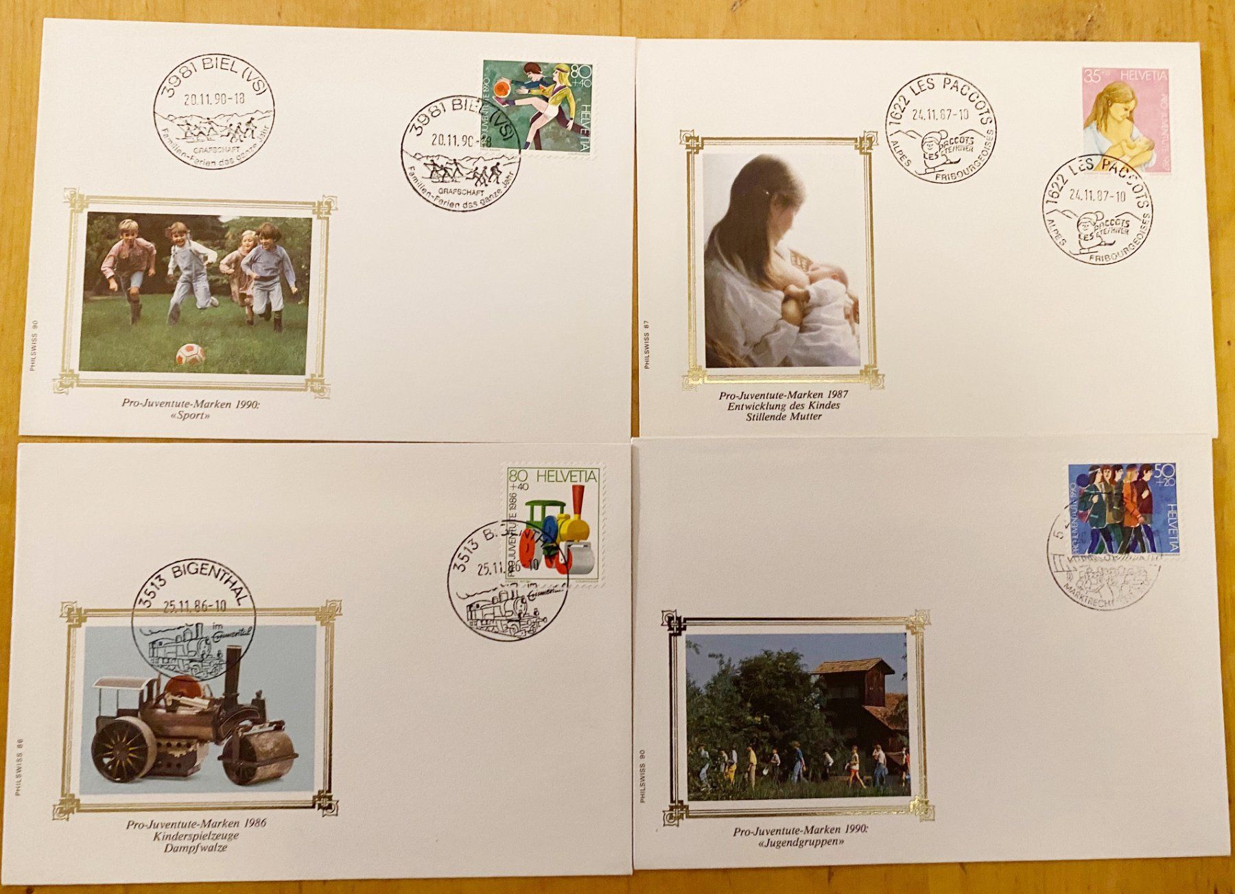 Alle Briefmarken: 30 Ersttagsbriefe (FDC) Pro Juventute – Neu (gemäss Beschreibung) aus Zürich von ext_9yq9 2