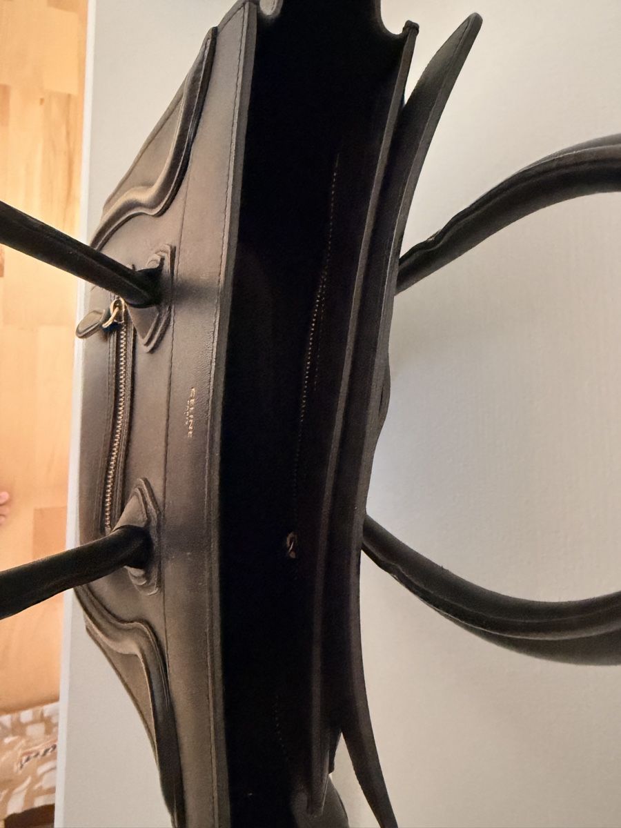 Celine Borse da donna: Celine Luggage Tote, Black Leather Handbag – Usato da Kreuzlingen venduto da wk. 4