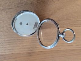 Antike Savonette "Ancre" Sprungdeckel Taschenuhr