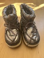 Winterstiefel Zara metallisch glänzend Grösse 32 gebraucht