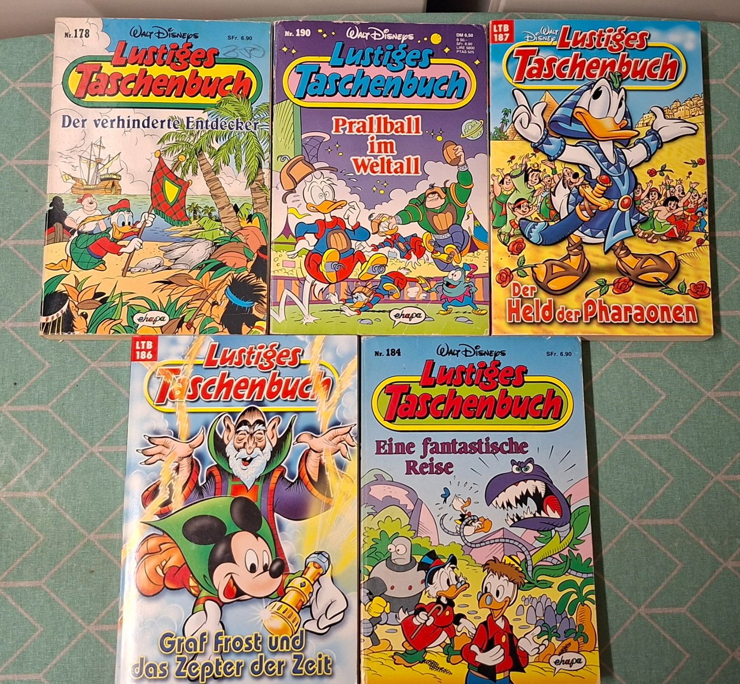 Fumetti: 10 Lustige Taschenbücher ab Fr.15.- – Usato da Bronschhofen venduto da Pummerlchen 1