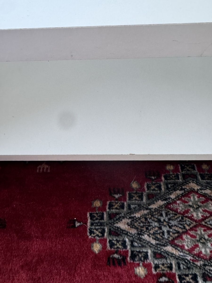 Tavoli: Moderner Couchtisch, Glasplatte, weiss! – Usato da Lanzenhäusern venduto da Galaa 3