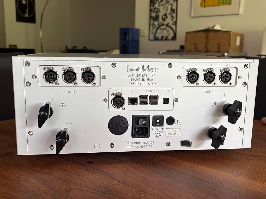 Amplificatori: BOULDER 866 Integrated - Vollverstärker, DAC & Streamer – Usato da Witterswil venduto da ArtizanAudio 3