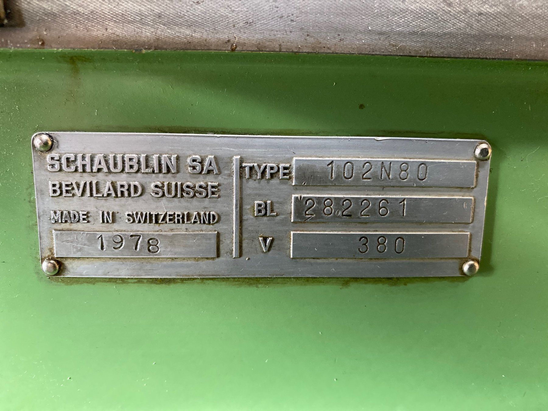 Schaublin Alle Maschinen: Drehbank Schäublin 102N80 – Gebraucht aus Laupersdorf von Borer_Liquidationen 9