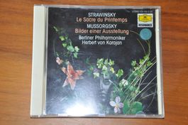 Strawinsky/Mussorgsky: Sacre Printemps/Bilder Ausstelung(CD)