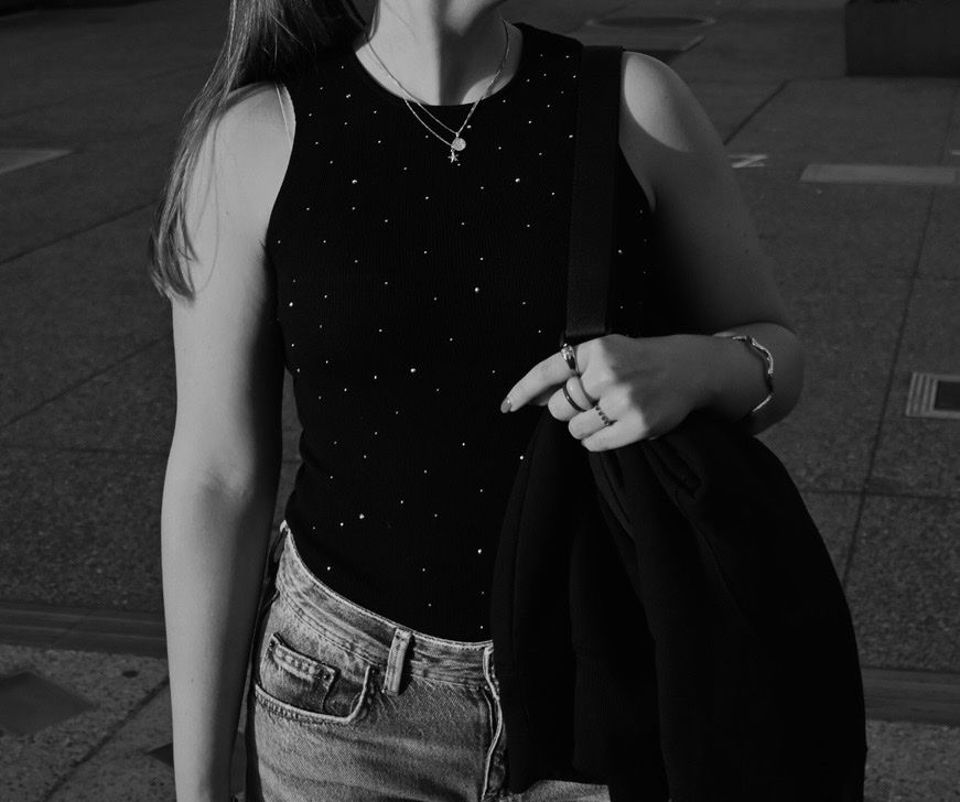 H&M Tops: Top schwarz Strass – Neu (gemäss Beschreibung) aus Luzern von ale_v5qn 3