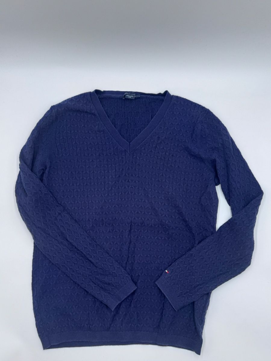 Tommy Hilfiger Maglioni & Felpe: Tommy Hilfiger Strickpullover Grösse L Dunkelblau – Usato da Arnegg venduto da PascalHelfenberger