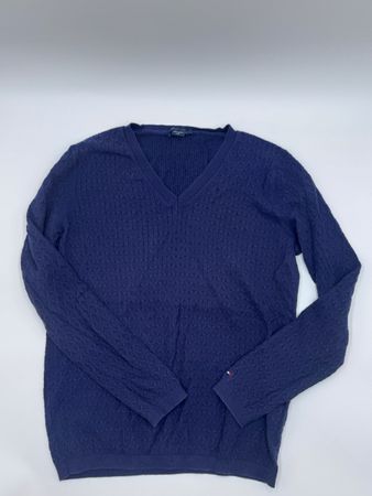 Tommy Hilfiger Strickpullover Grösse L Dunkelblau