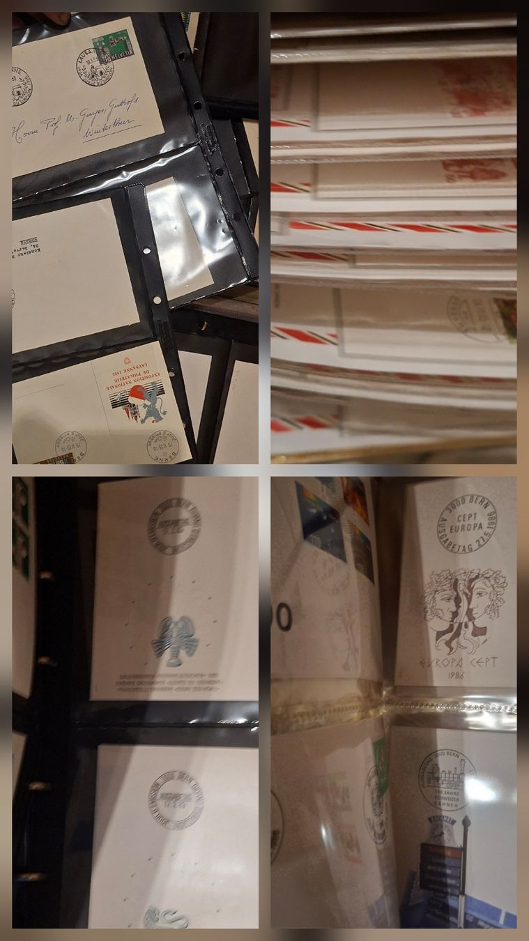 Tutti i francobolli: 8Kg Fdc / Briefe Fundgrube – Usato da Balgach venduto da SIMEON27 6