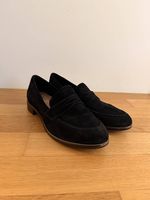 Clarks Damen Loafer schwarz Leder Grösse 40