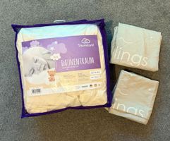 Träumeland Daunentraum Baby Bettdecke Set, inkl. 2 Duvets