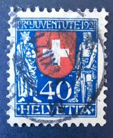 4-5-4 Timbre Pro Juventute 1921, oblitéré. Réf.J24 Cote 35.-