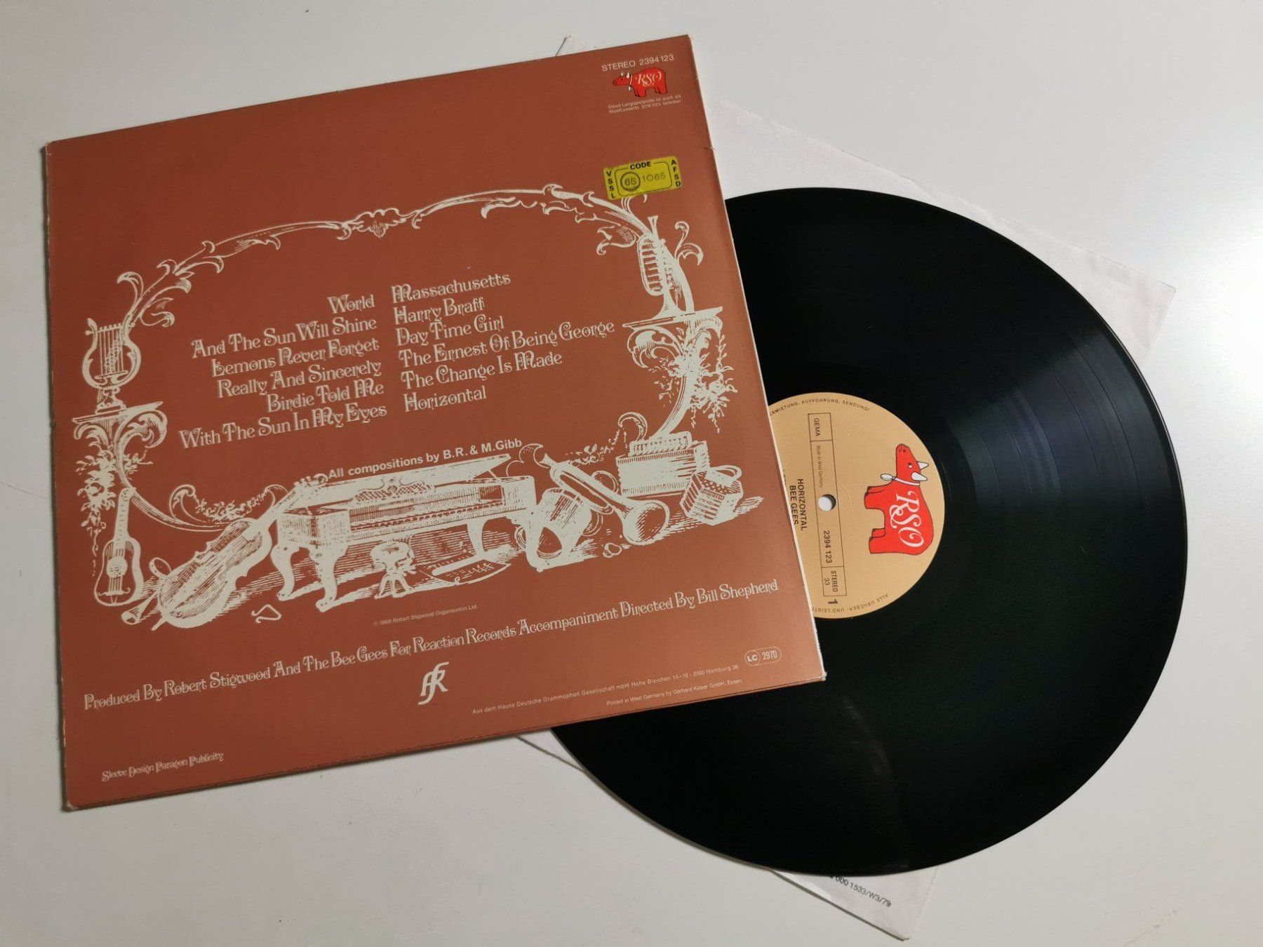 Schallplatten: THE BEE GEES - HORIZONTAL – Gebraucht aus Grafenried von House-of-Oldies 1