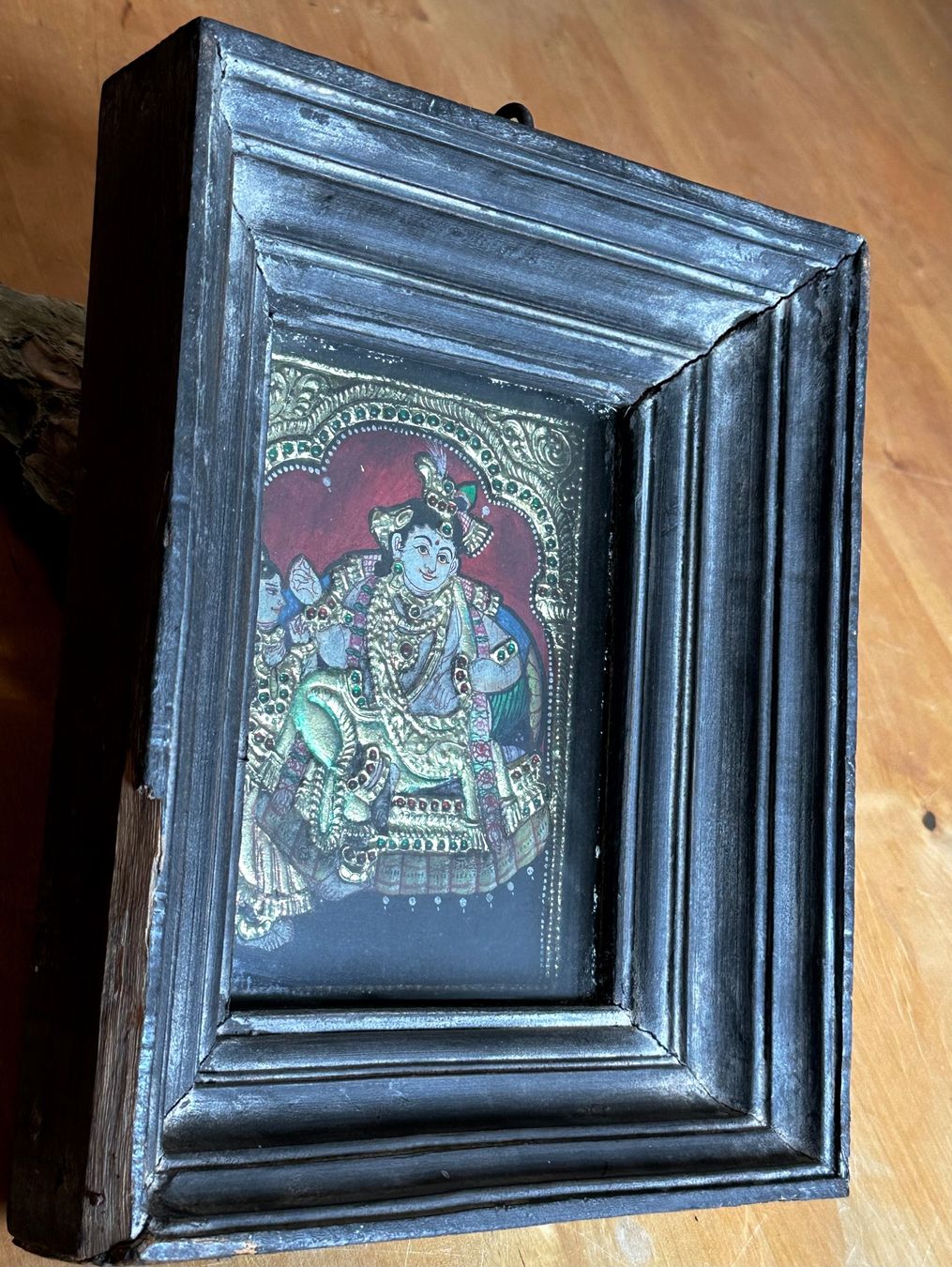 Dipinti: Antikes, asiatisches, Reliefbild original gemalt – Usato da Seltisberg venduto da quadartswiss 2