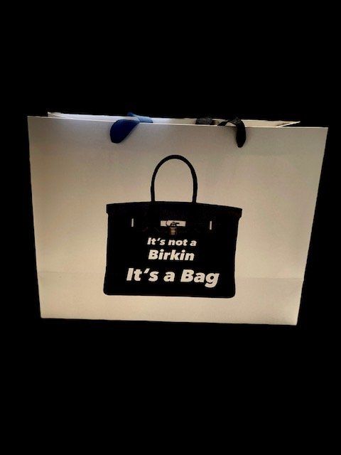 Borse: 5 Geschenktaschen 'IT'S NOT A BIRKIN - IT'S A BAG' – Nuovo e nell'imballaggio originale da Arlesheim venduto da cocoandco 1