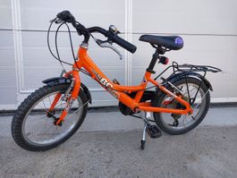 Kinderfahrrad, Kindervelo 16", 6 Gang