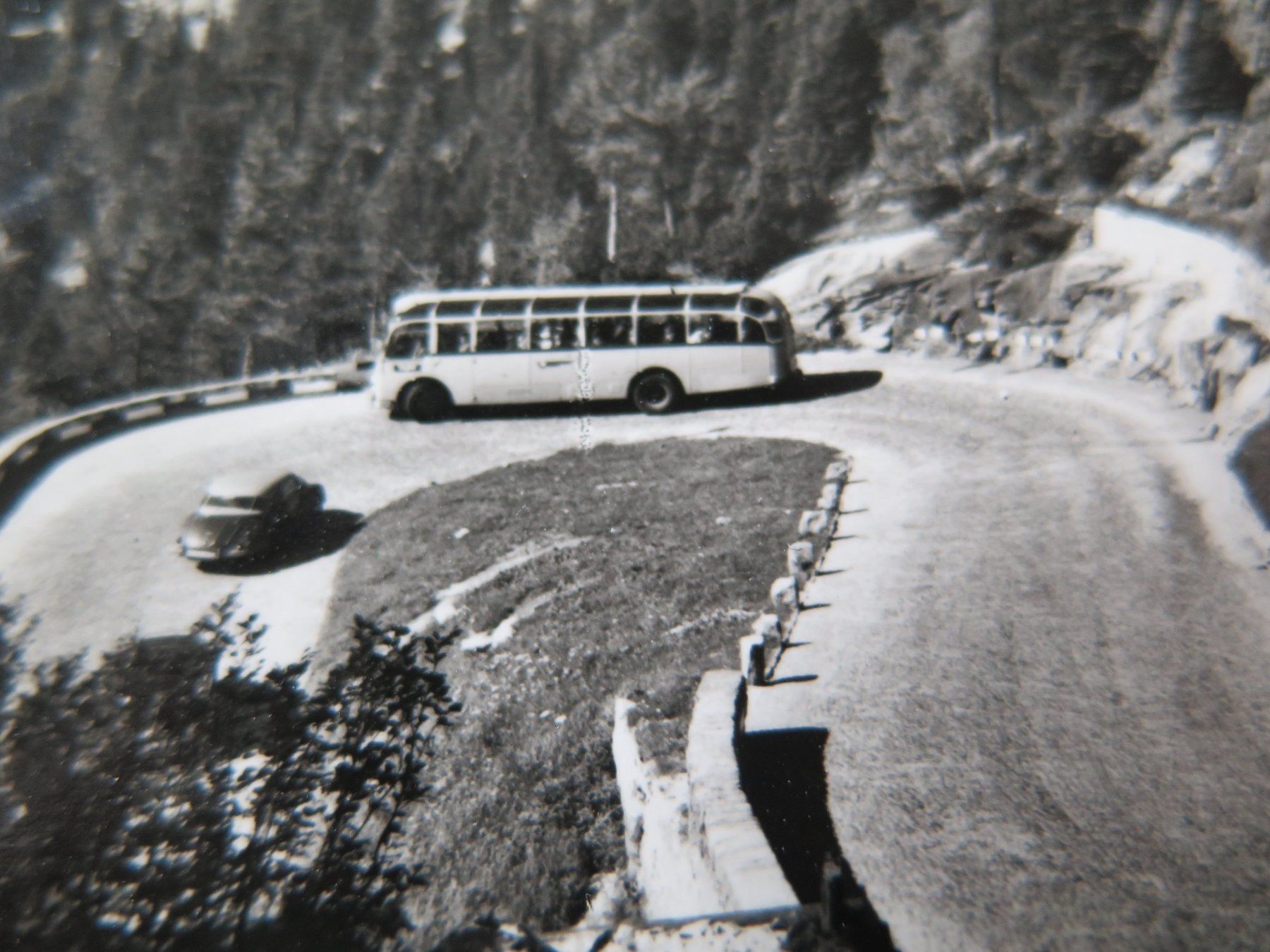 Cartoline postali: MALOJA - SERPENTINEN - POSTAUTO - ALTE AUTOS – Usato da Wittenbach venduto da lipasal 2