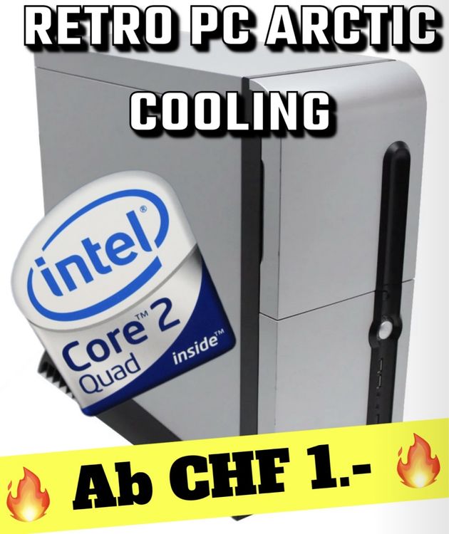 Retro Gaming PC Intel Core 2 Quad 🔥Ab 1.-🔥 (Gebraucht) in Berg am ...
