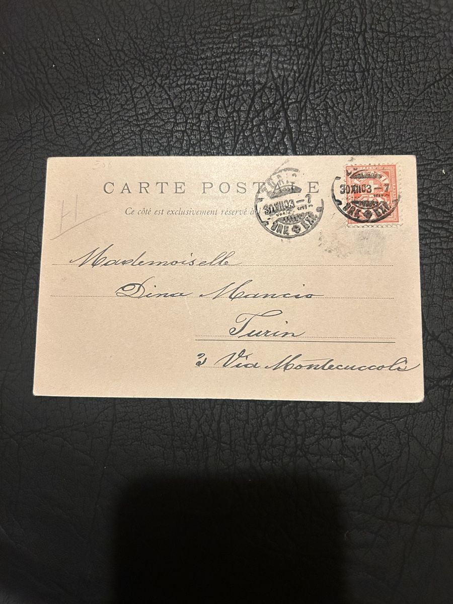 Cartoline postali: Schweiz Gebirgspost, Diligenza 1903 – Usato da Breganzona venduto da Milesbo 1