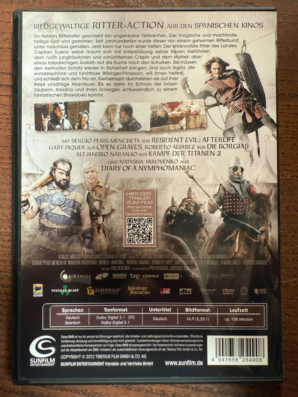 Tutti i DVDs: Ritter des Heiligen Grals – Usato da Zürich venduto da FilmFreunde 1