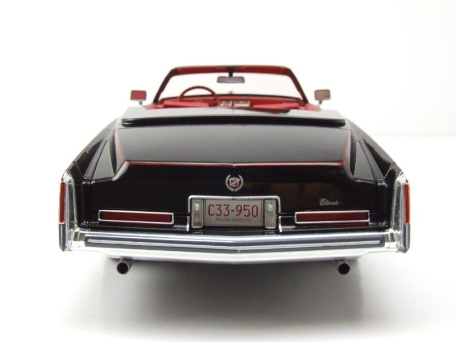 Cadillac Modellini d'auto: Cadillac Eldorado Covertible 1975-1978 schwarz / rot  / mit – Nuovo e nell'imballaggio originale da Gerlafingen venduto da espero88 3
