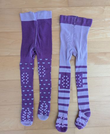 2 Anti-Rutsch Kinderstrumpfhosen, gr. 86/92