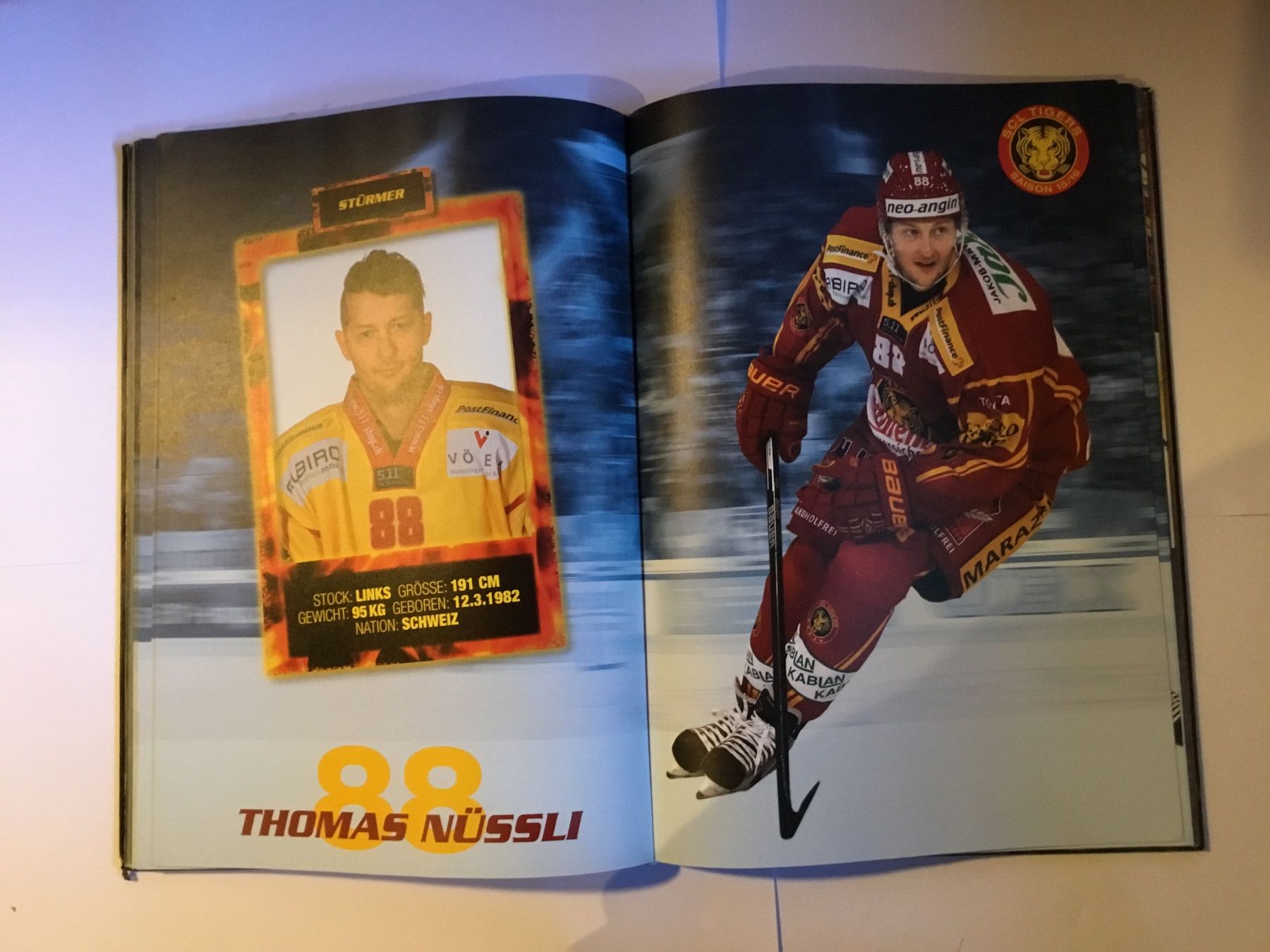 Libri: SCL Tigers Jahresbuch 2015 – Usato da Bärau venduto da sphb.hs4ea 3