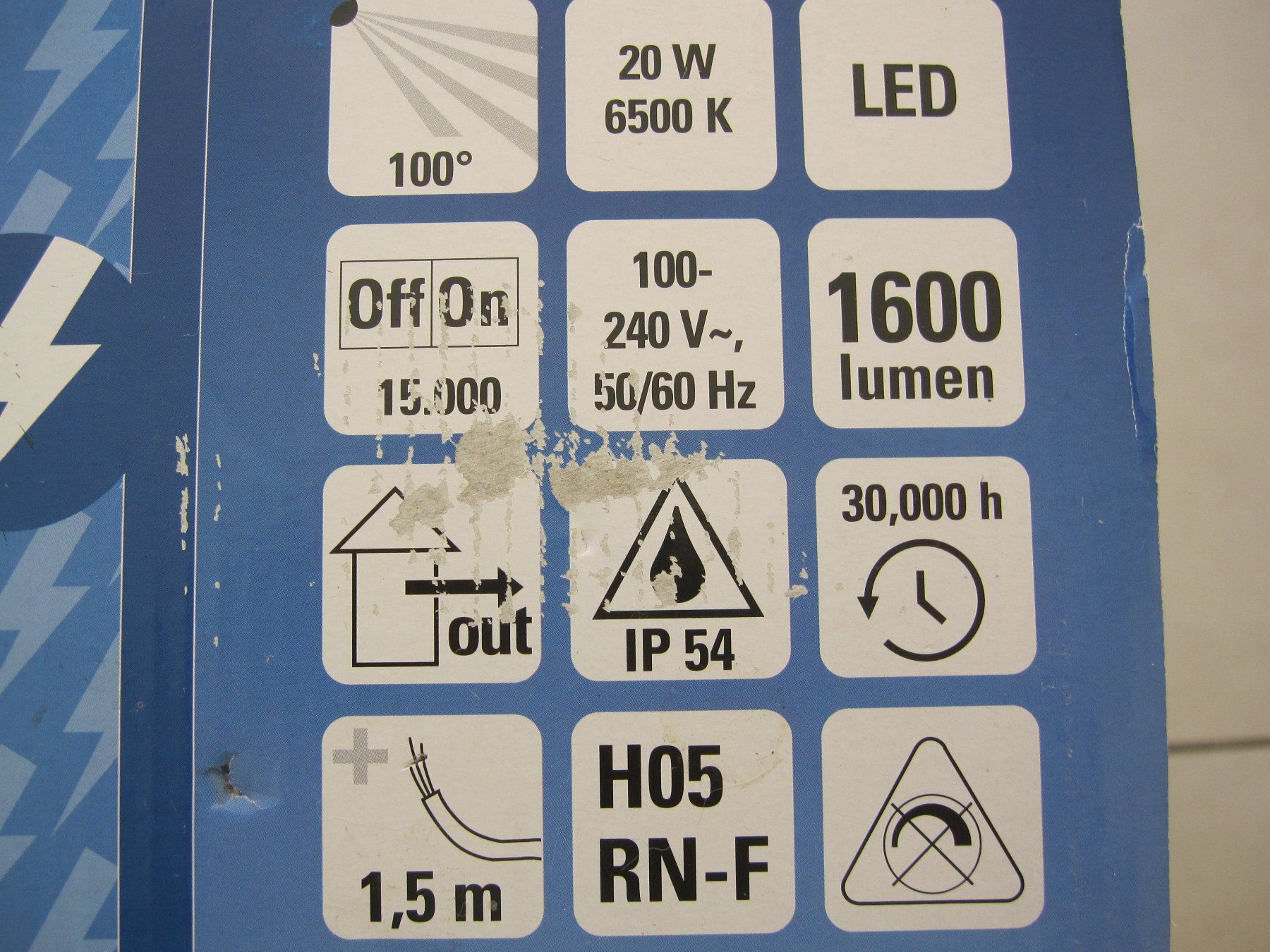 Lampade: LED-Strahler, 20 W, mit Stativ – Nuovo e nell'imballaggio originale da Horgen venduto da sarahbuechler01 3