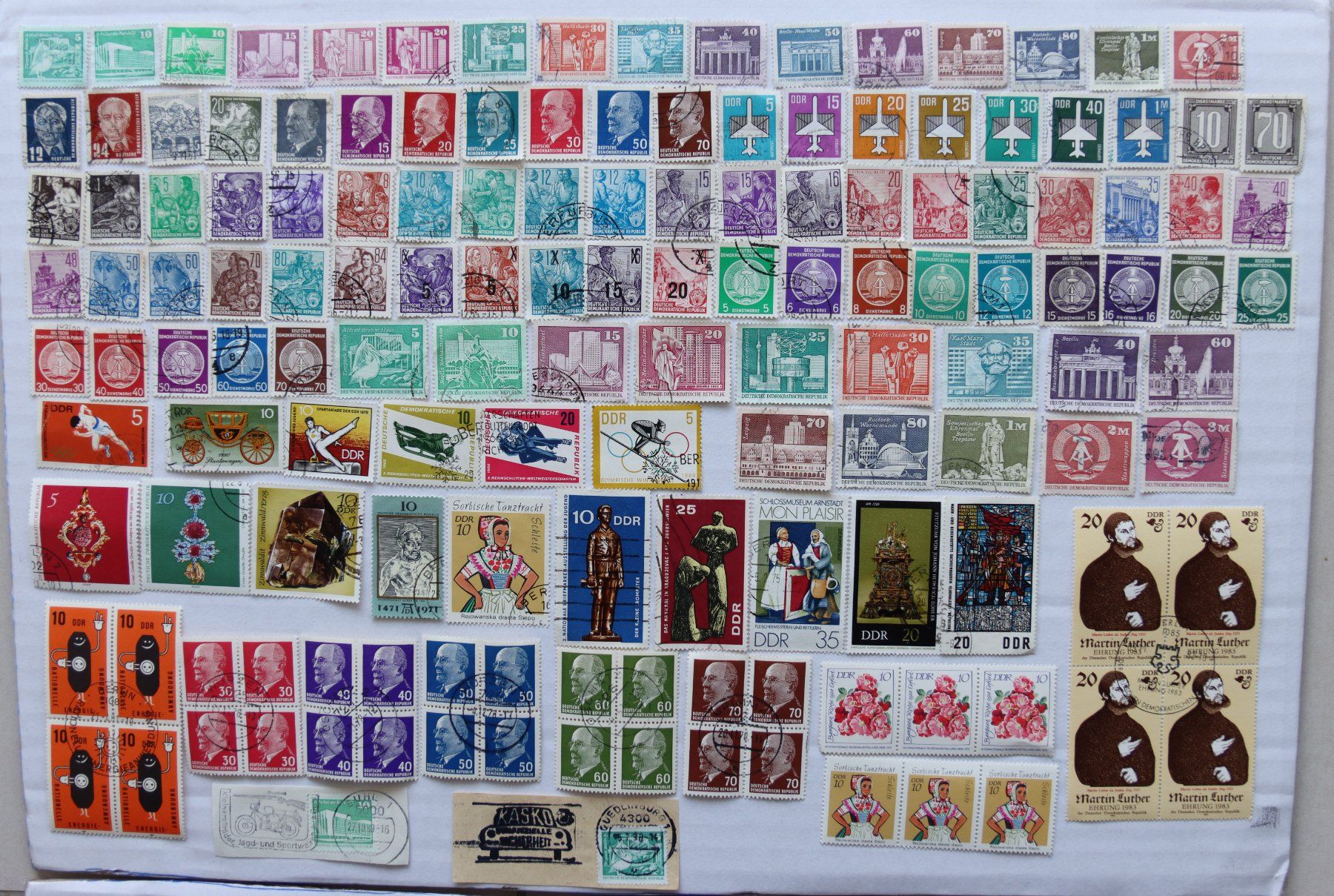 Tutti i francobolli: Briefmarken DDR – Usato da Oberentfelden venduto da lakipul 1