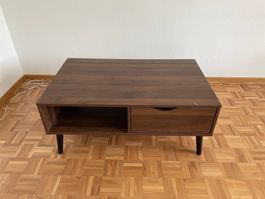 TV Tisch / Couchtisch, dunkelbraun