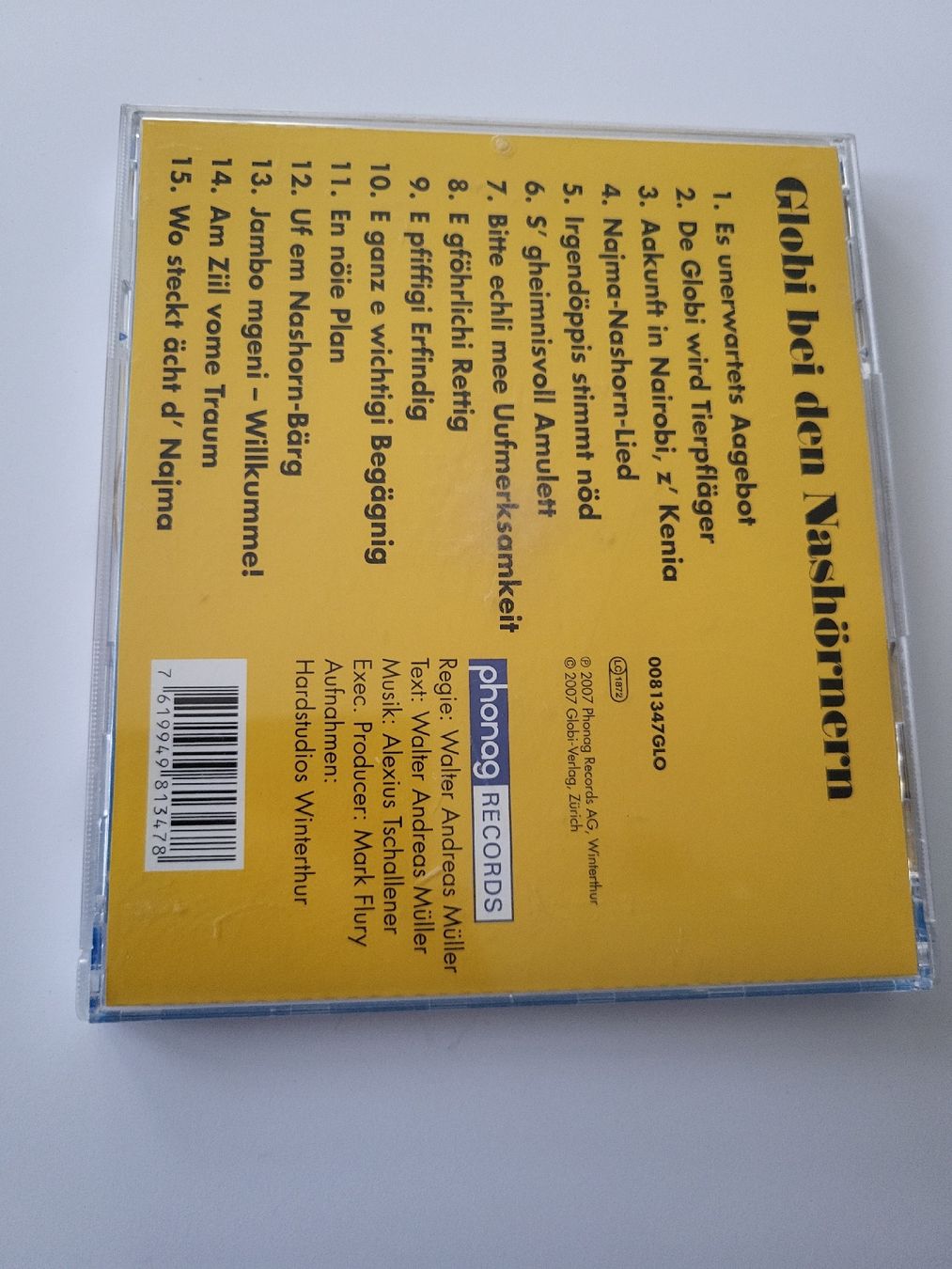 CD: Globi bi de Nashörner  CD – Usato da nunningen venduto da mic_88k2 2