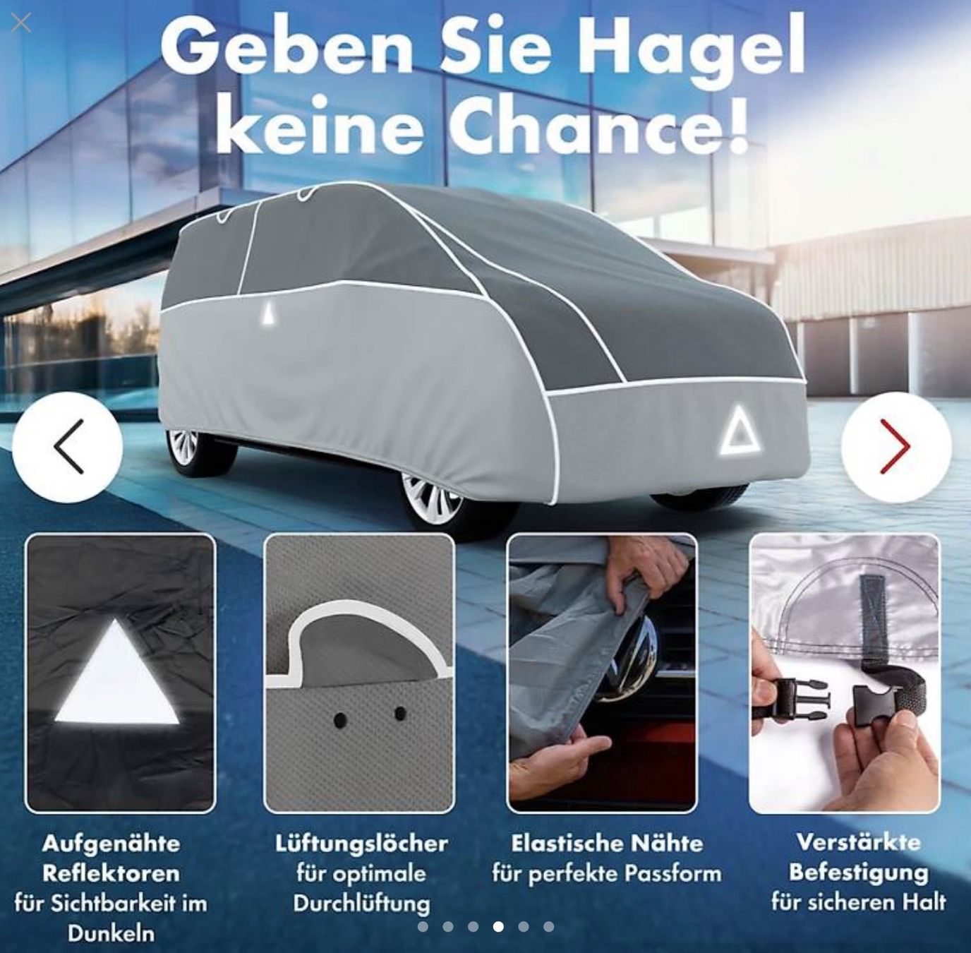 Abdeckhülle: Hagelschutzplane Walser Grösse 12 – Gebraucht aus Winterthur von Sdk 4